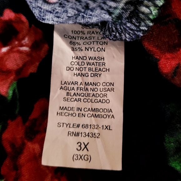 Ambiance Sleeveless High-Low Blouse - Picture 9 of 9